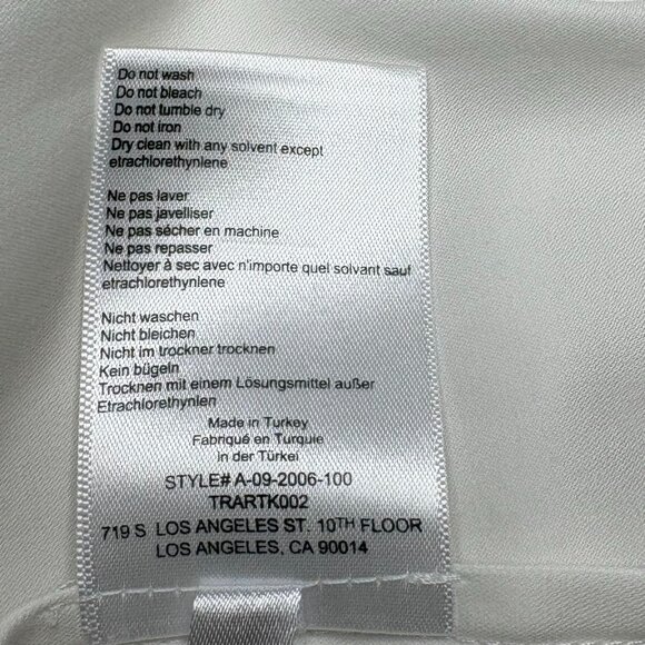 ANINE BING, Mika Shirt in White | Size: S - Picture 13 of 14